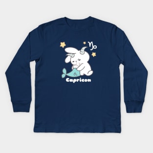 Capricon Loppi Tokki Bunny Zodiac Series Kids Long Sleeve T-Shirt